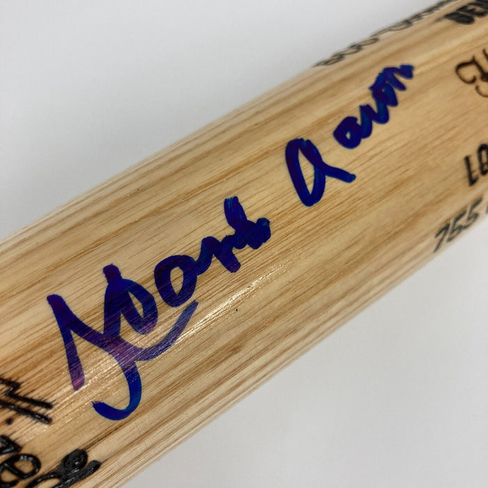Hank Aaron Signed 755 Home Runs Louisville Slugger Game Model Baseball Bat JSA