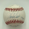 Derek Jeter New York Yankees Captains Signed MLB Baseball MLB & Steiner Hologram