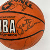 Michael Jordan 1990-91 Chicago Bulls NBA Champs Team Signed Basketball PSA DNA