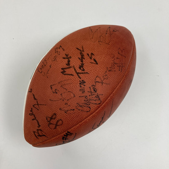 2000 Green Bay Packers Draft Class Multi Signed Wilson Painted Football JSA COA