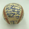 Beautiful 1963 All Star Game Signed Baseball Nellie Fox Carl Yastrzemski JSA COA