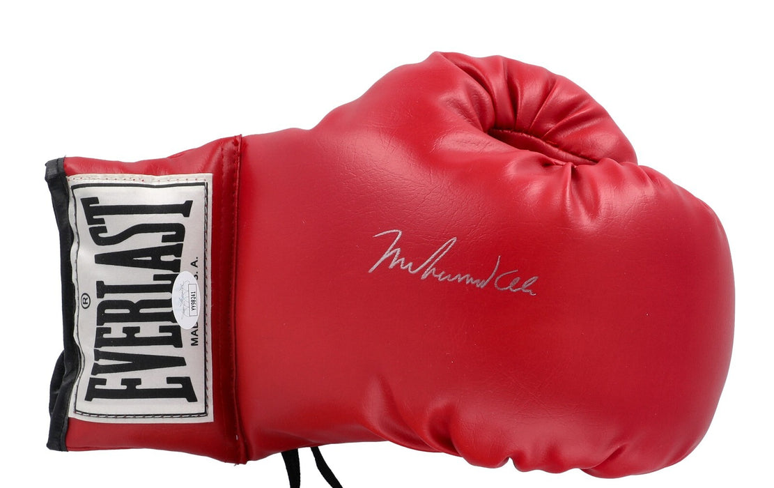 Mint Muhammad Ali Signed Everlast Boxing Gloves JSA COA