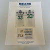 The Finest 1987-88 Larry Bird Game Used Boston Celtics Home Jersey MEARS A10
