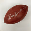 Roger Staubach #12 Signed Official NFL Wilson Game Football JSA COA