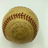 1946 Cleveland Indians Team Signed Official American League Harridge Baseball