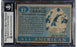 Red Grange Signed 1955 Topps All-American #27 Football Card BGS Certified