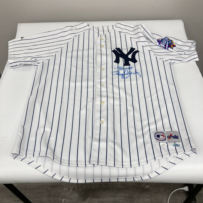 Roger Clemens "Rocket" Signed New York Yankees 1999 World Series Jersey JSA COA