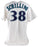 Curt Schilling Signed Authentic 2001 Arizona Diamondbacks Game Issued Jersey JSA