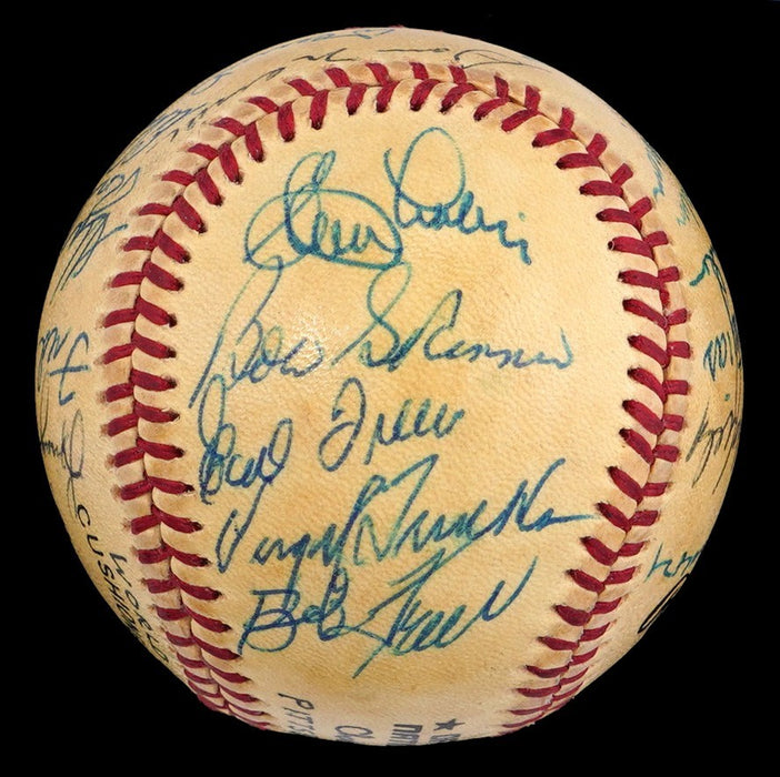 1960 Pittsburgh Pirates World Series Champs Team Signed Baseball 23 Sigs Beckett