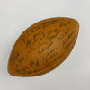 1963 University Of Texas Longhorns NCAA Champions Team Signed Football JSA COA