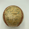 1947 Brooklyn Dodgers NL Champs Team Signed Baseball JSA COA