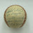 Earliest Known Ernie Banks Pre Rookie 1953 Chicago Cubs Team Signed Baseball JSA