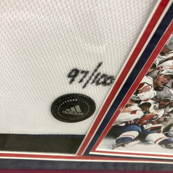 2017-2018 Washington Capitals Stanley Cup Champs Team Signed Jersey Fanatics COA