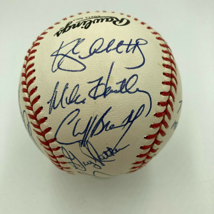 1992 Philadelphia Phillies Team Signed Official National League Baseball