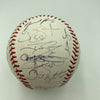 2008 Tampa Bay Rays AL Champs Team Signed World Series Baseball JSA COA