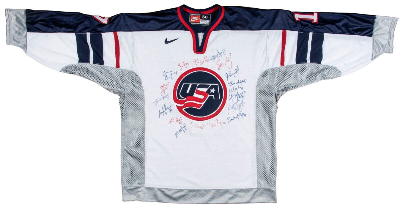 1998 Gold Medal-Winning Team USA Women's Olympic Hockey Signed Jersey Beckett