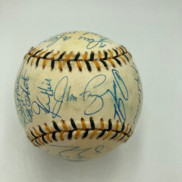 1994 All Star Game National League Team Signed Baseball Barry Bonds PSA DNA COA