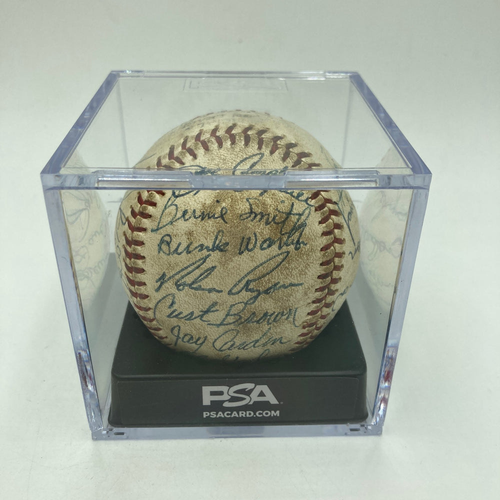 Nolan Ryan Pre Rookie 1966 Williamsport Mets Signed Minor League Baseball PSA
