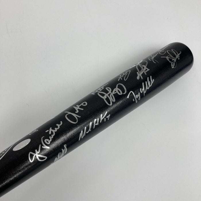 2007 Boston Red Sox World Series Champs Team Signed Baseball Bat Steiner COA