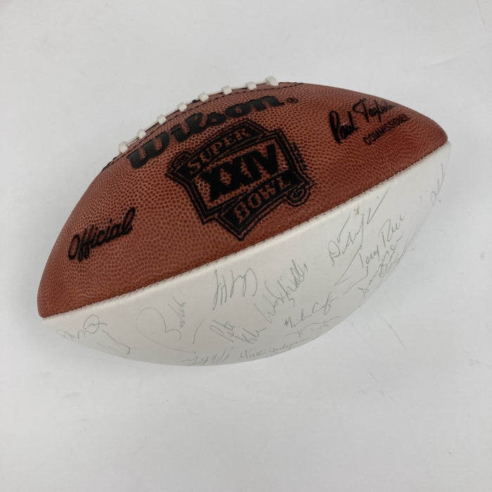 1989 Super Bowl XXIV Champs San Francisco 49ers Team-Signed Football 50 Sigs JSA
