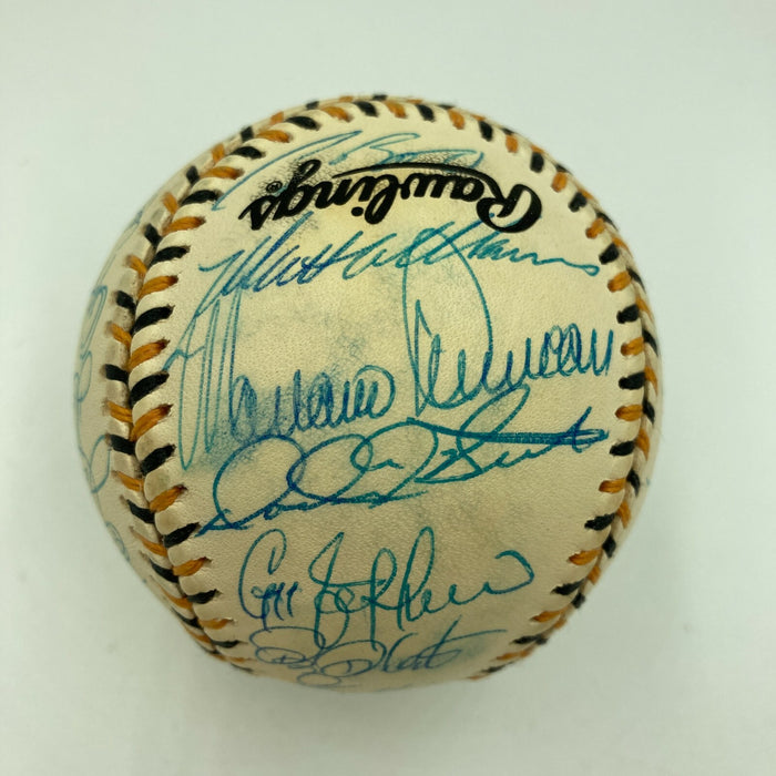 1994 All Star Game National League Team Signed Baseball Barry Bonds PSA DNA COA