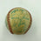 1979 Cleveland Indians Team Signed Game Used Official American League Baseball