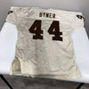 Earnest Byner Signed 1984 Cleveland Browns Game Issued Sand-Knit Jersey JSA COA