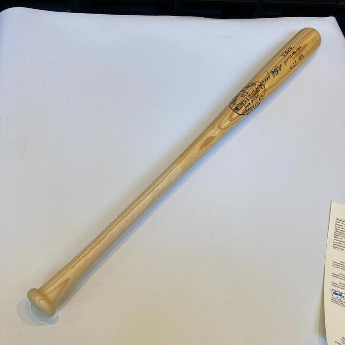 Rare Cool Papa Bell HOF 1974 Signed Louisville Slugger Game Model Bat JSA COA