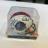 HOF Multi Signed Mini Helmet Dan Fouts Larry Wilson Mel Renfro Dan Dierdorf JSA