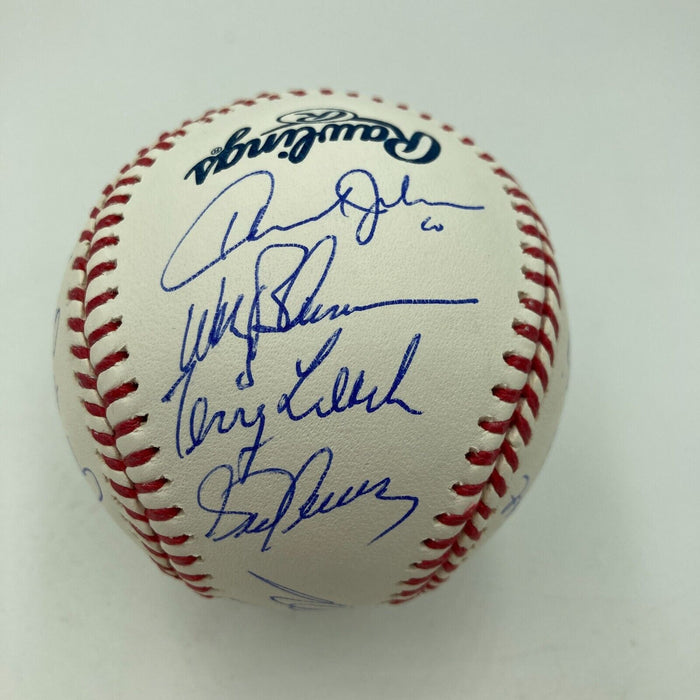 1986 New York Mets World Series Champs Team Signed Major League Baseball JSA COA