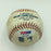 Rare Dante Bichette Pitched Complete Game Signed Heavily Inscribed Baseball PSA