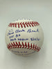 Lou Brock Full Name Signed Heavily Inscribed STAT Baseball JSA COA