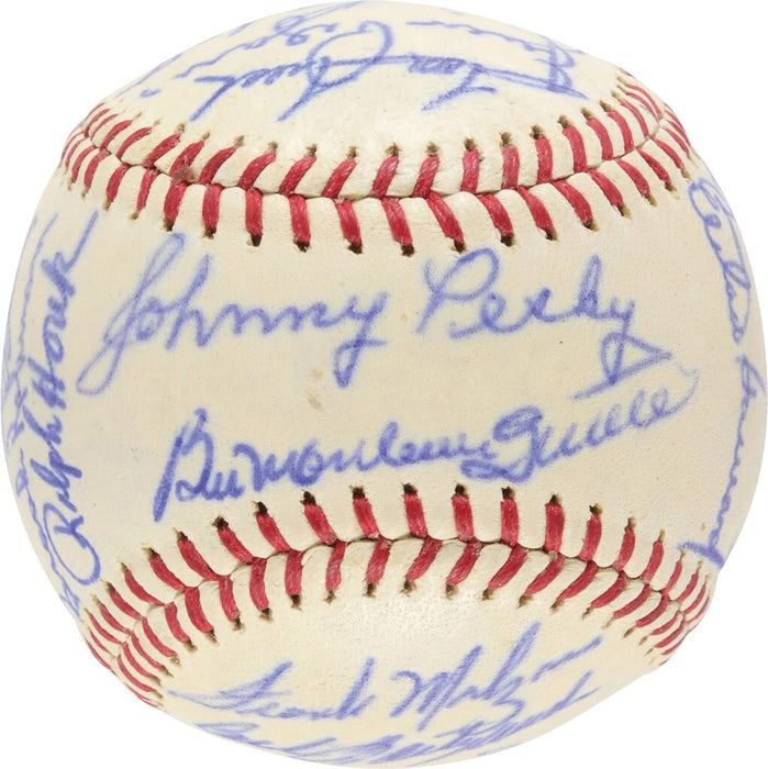 1963 All Star Game American League Team Signed Baseball Nellie Fox Yastrzemski