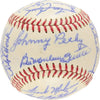 1963 All Star Game American League Team Signed Baseball Nellie Fox Yastrzemski