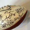 2005 Tennessee Titans Team Signed Football With Steve McNair JSA COA