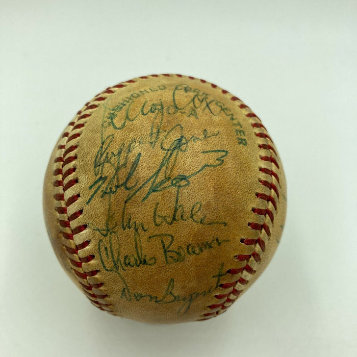 1979 Seattle Mariners Team Signed Game Used Official American League Baseball