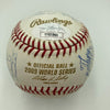 2009 New York Yankees Team Signed World Series Baseball Derek Jeter JSA COA