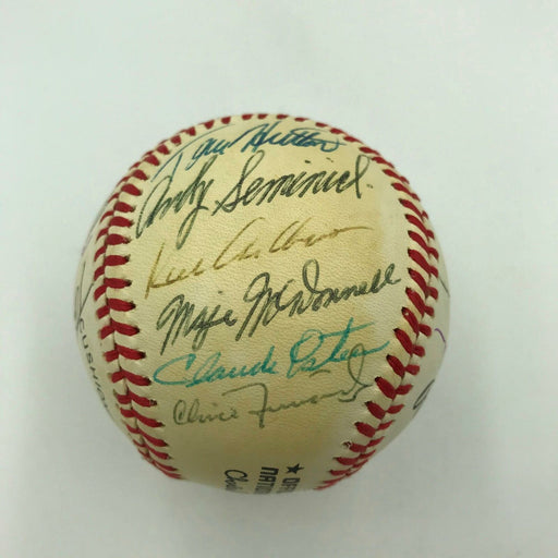 Philadelphia Phillies Hall Of Fame & Legends Multi Signed Baseball JSA COA