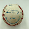 Nolan Ryan 7 No Hitters Signed Baseball With All 7 Catchers JSA COA