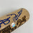 1999 New York Yankees World Series Champs Team Signed Bat Derek Jeter Beckett