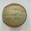 Nellie Fox Signed Official American League Joe Cronin Baseball Dated 1962