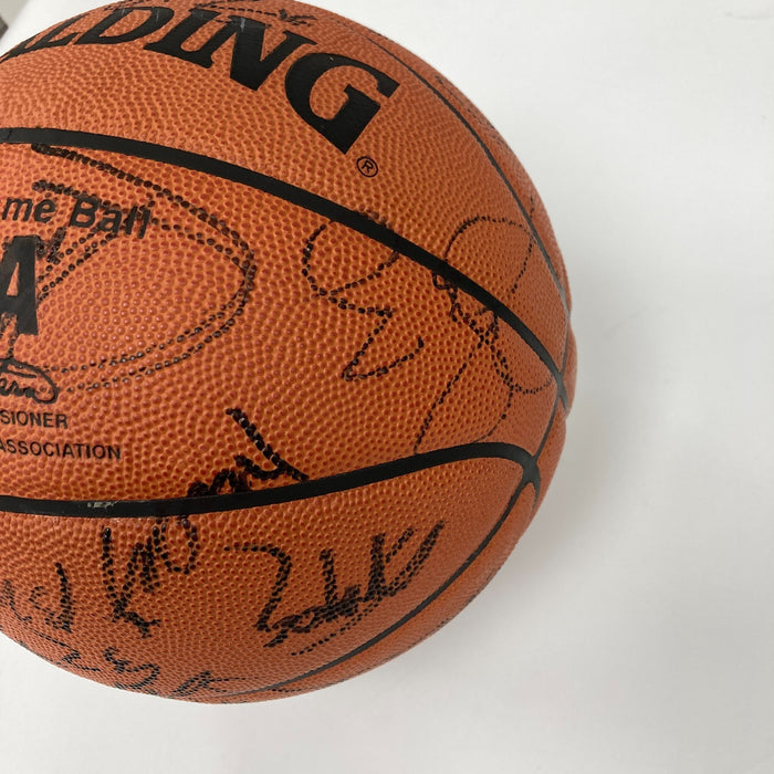 Michael Jordan Kobe Bryant 2003 All Star Game Signed Basketball PSA & Beckett