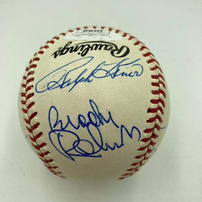 Andre Dawson Jim Palmer Brooks Robinson Ralph Kiner Niekro Signed Baseball JSA