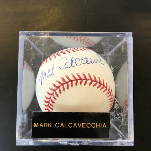 Mark Calcavecchia Signed Autographed Official Major League Baseball PGA Golf