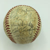 1977 All Star Game Team Signed Baseball Hank Aaron Sparky Anderson With JSA COA