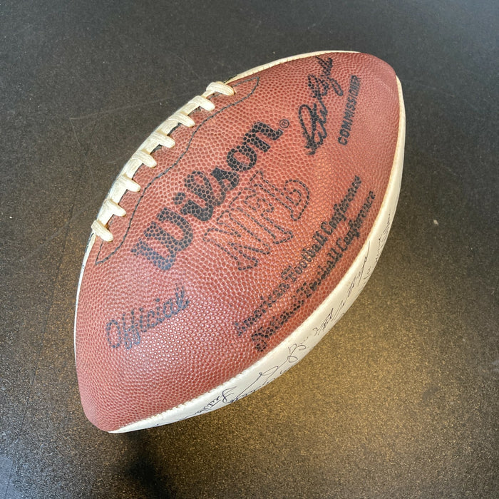 1980 Green Bay Packers Team Signed Wilson NFL Football 50+ Sigs JSA COA