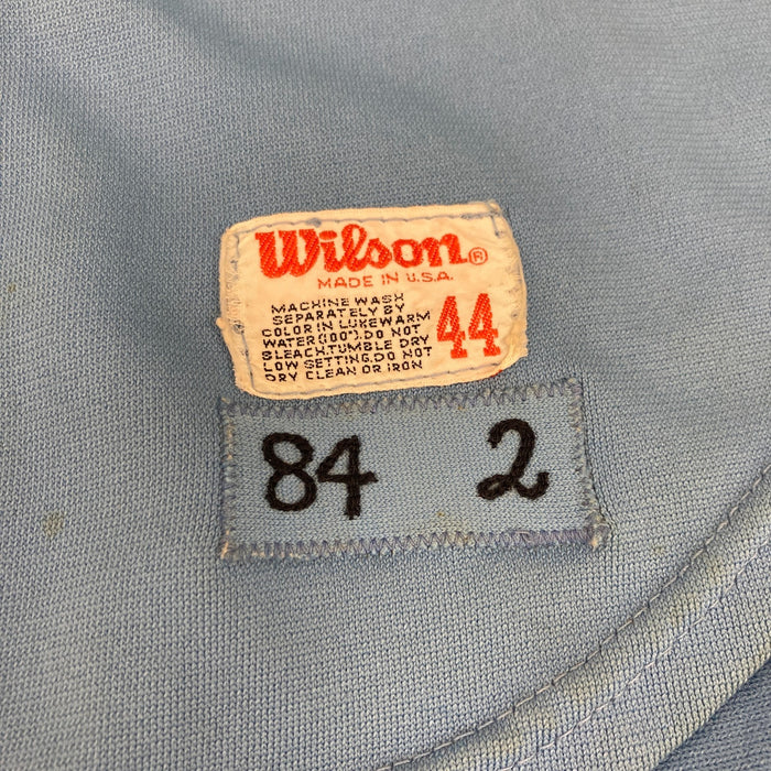 Del Unser Mike Ryan 1984-1985 Game Used Philadelphia Phillies Jersey MEARS A10