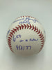 Bruce Sutter Full Name Signed Heavily Inscribed STAT Baseball PSA DNA COA