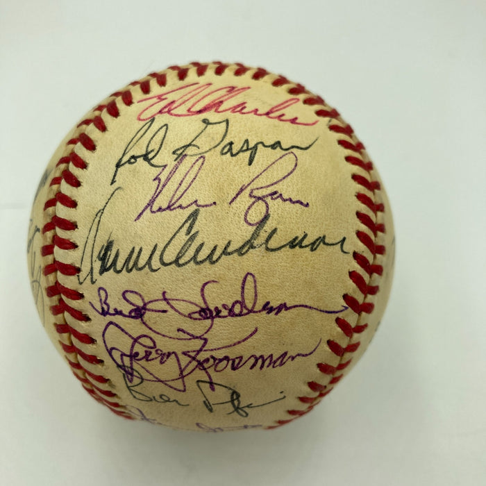 1969 New York Mets WS Champs Team Signed Baseball Tom Seaver Nolan Ryan JSA COA