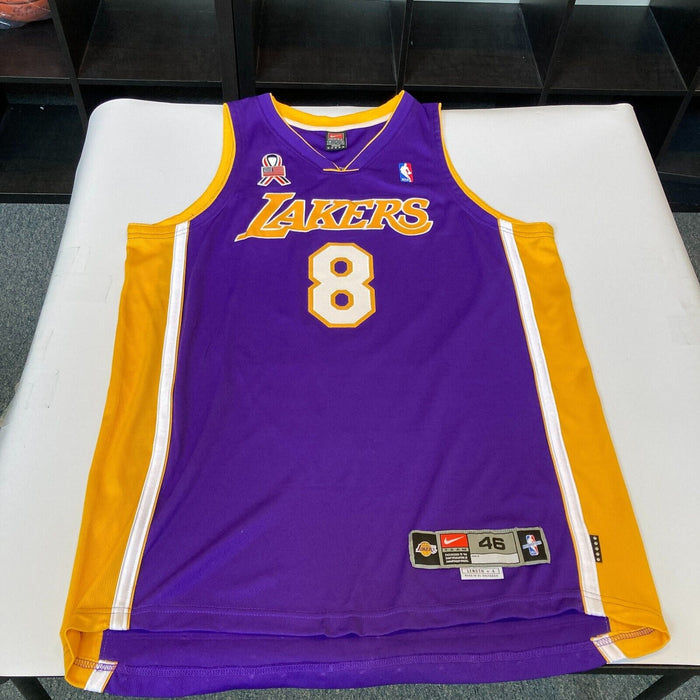 Kobe Bryant Signed 1999 Los Angeles Lakers Game Issued Jersey UDA & JSA COA